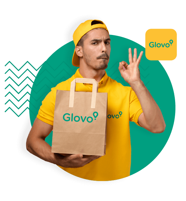 Glovo courier